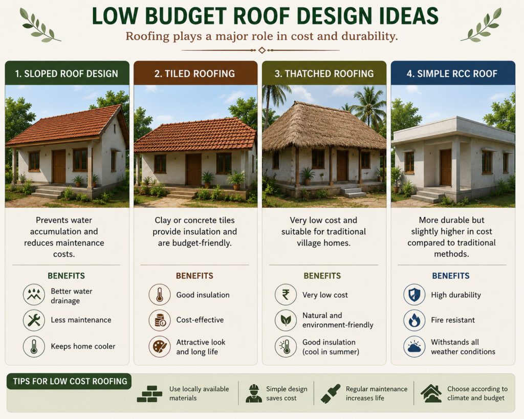 Low Budget Roof Design Ideas
