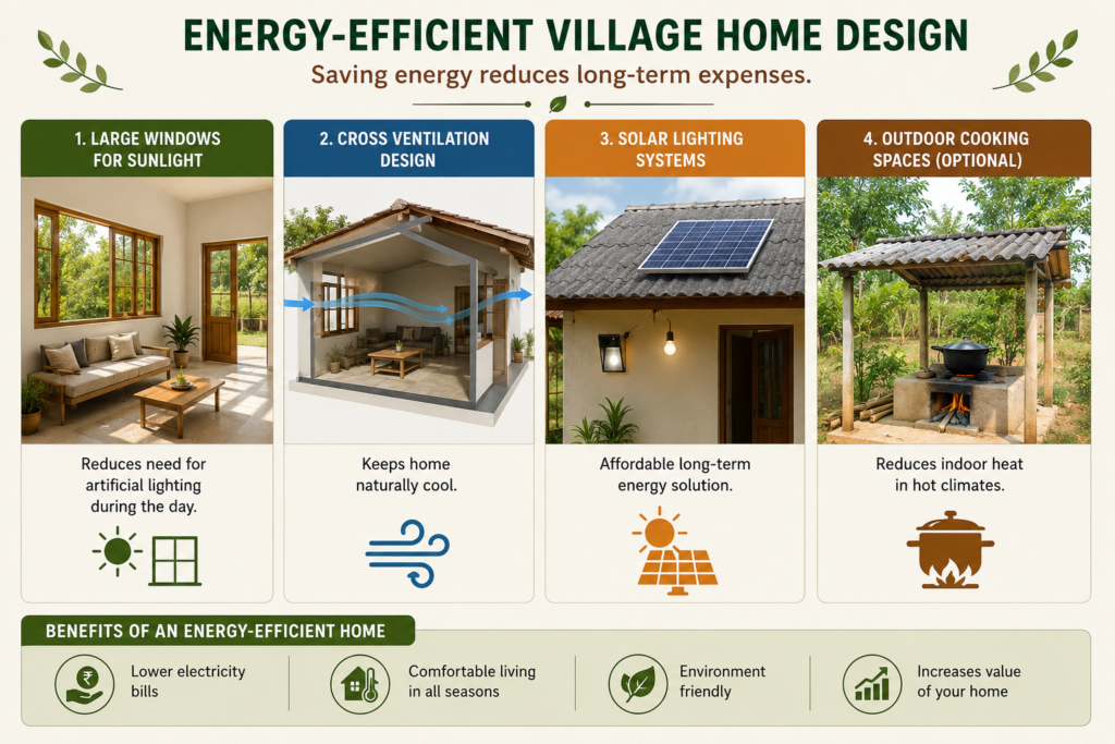 Energy-Efficient Village Home Design
