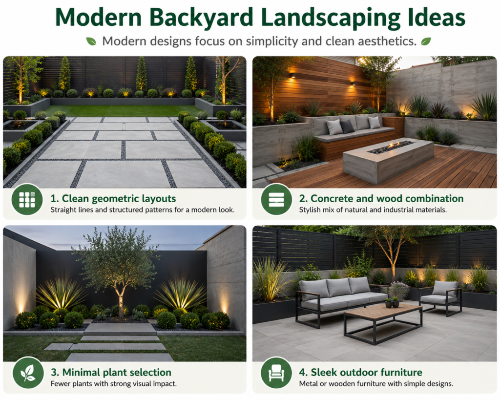 Modern Backyard Landscaping Ideas