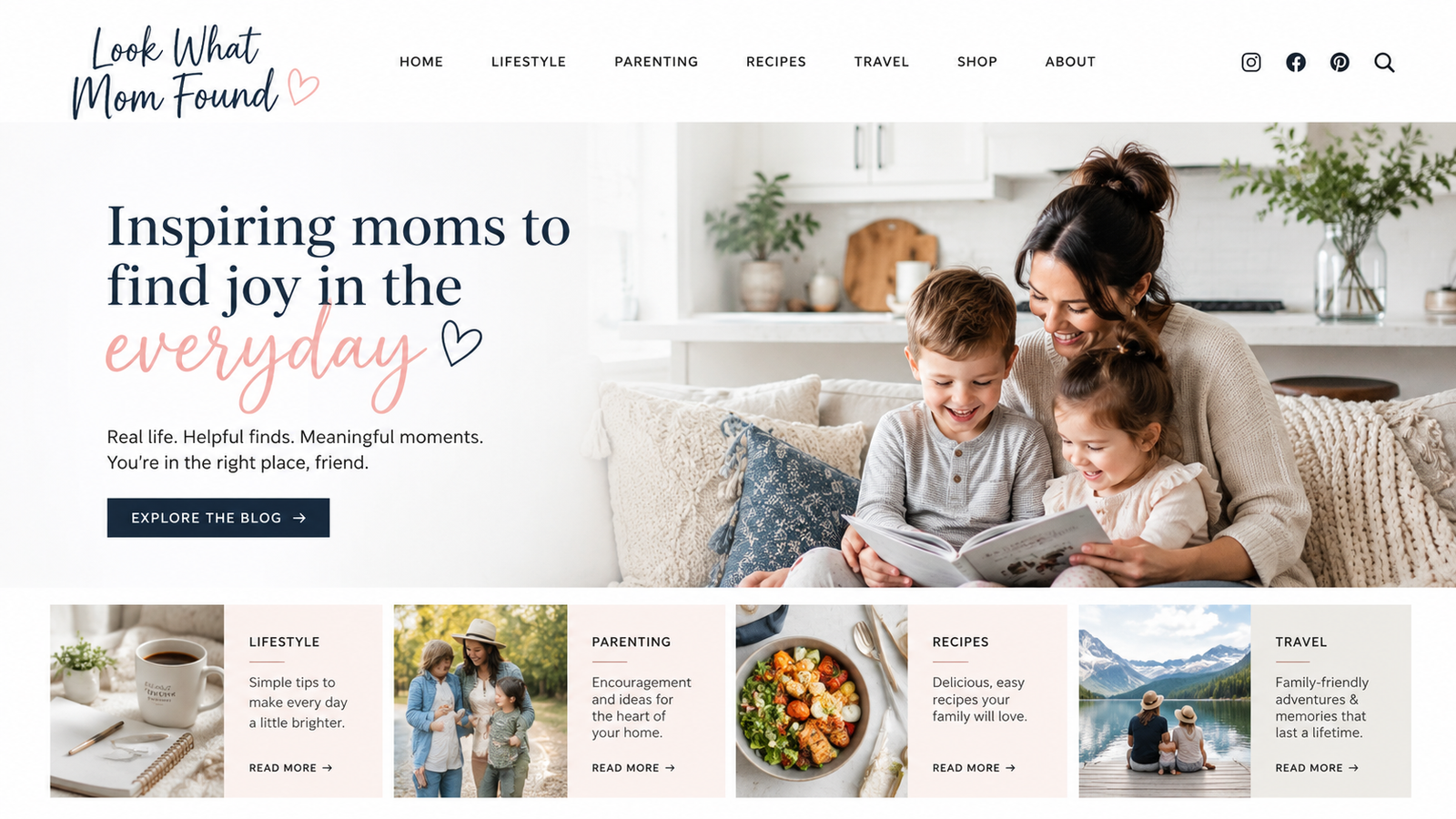 Look What Mom Found: Exploring a Popular Family Lifestyle Blog
