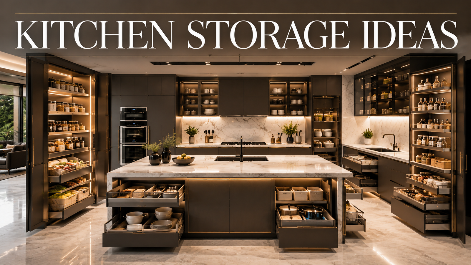 Kitchen Storage Ideas: Smart Solutions to Maximize Space and Organization