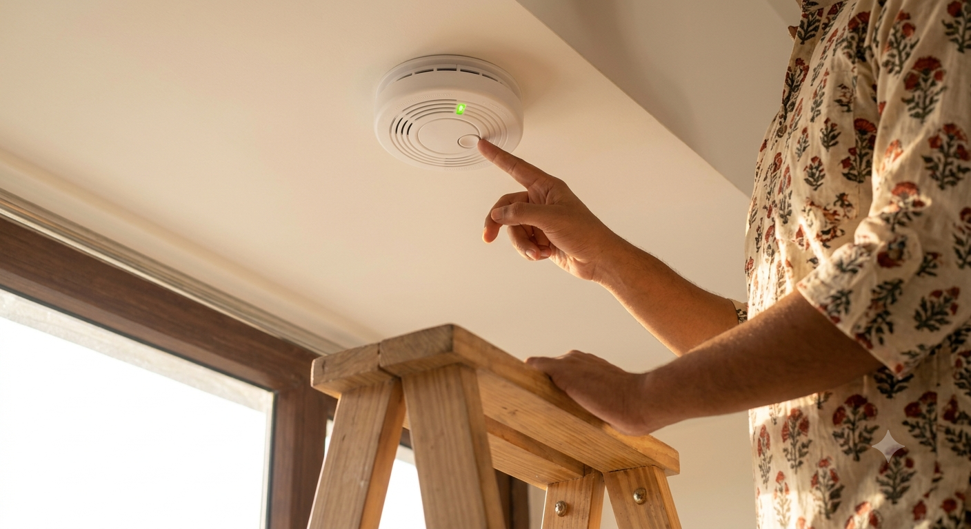 How to Test a Smoke Alarm